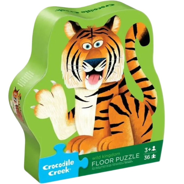 Maxi puzzle 36 pièces animaux sauvages Crocodile creek