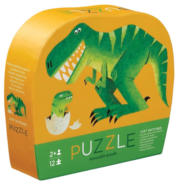 Mini puzzle 12 pièces bébé dinosaure Crocodile creek