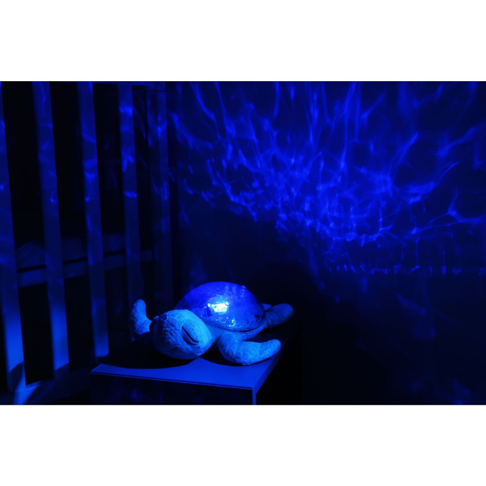 Peluche veilleuse bébé projection plafond Twilight Tortue Bleue