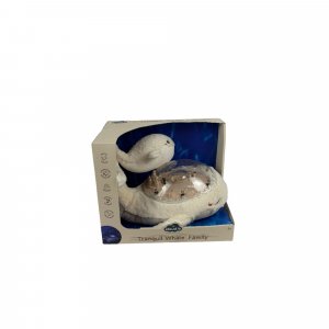 Les imparfaits - veilleuse bébé projection plafond musicale famille baleine tranquille blanche Cloud b