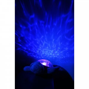 Veilleuse bébé projection plafond musicale tortue tranquille pink Cloud b