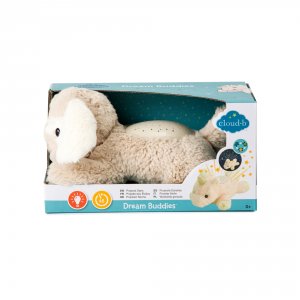 Peluche veilleuse bébé projection plafond chien dream buddies Cloud b