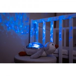 Peluche musicale à projection lumineuse pingouin tranquille Cloud b