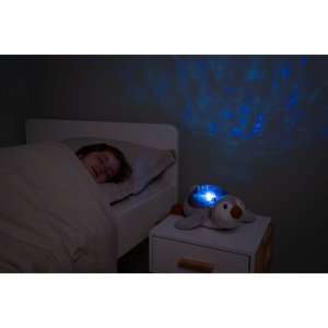 Peluche musicale à projection lumineuse pingouin tranquille Cloud b