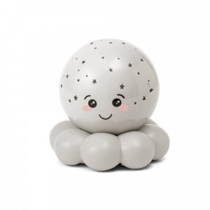 Veilleuse bébé projection plafond pieuvre twinkles to go gris Cloud b