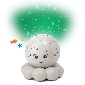 Veilleuse bébé projection plafond pieuvre twinkles to go gris Cloud b