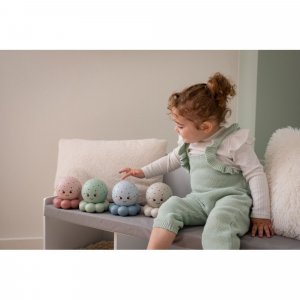 Veilleuse bébé projection plafond pieuvre twinkles to go rose pastel Cloud b