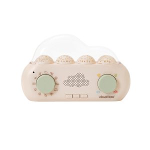 Pack sommeil bébé : veilleuse lapin buddies + conteuse cloudbox Cloud b