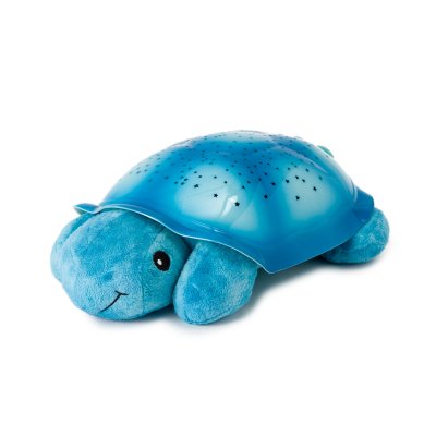 Peluche veilleuse bébé projection plafond twilight tortue bleue