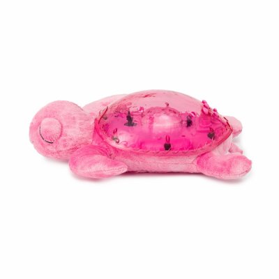 Veilleuse bébé projection plafond musicale tortue tranquille pink