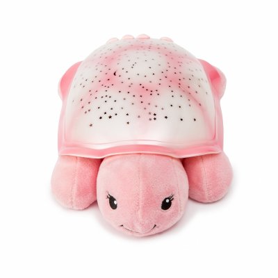 Veilleuse bébé projection plafond musicale tortue twinkling twilight rose