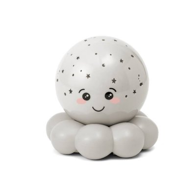 Veilleuse bébé projection plafond pieuvre twinkles to go gris