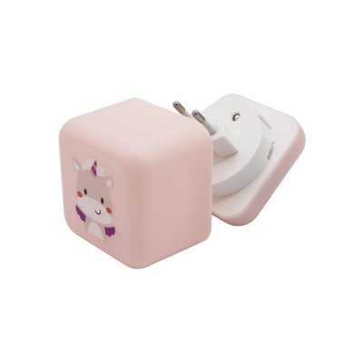 Veilleuse bébé cube b lily la licorne