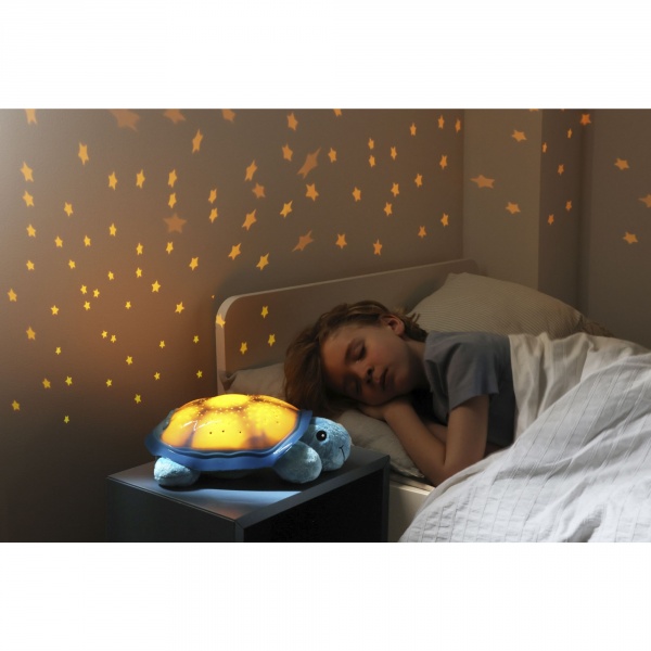 Peluche veilleuse bébé projection plafond twilight tortue moka Cloud b