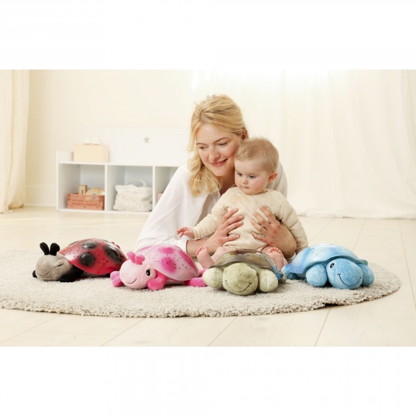 Peluche veilleuse bébé projection plafond twilight tortue moka Cloud b
