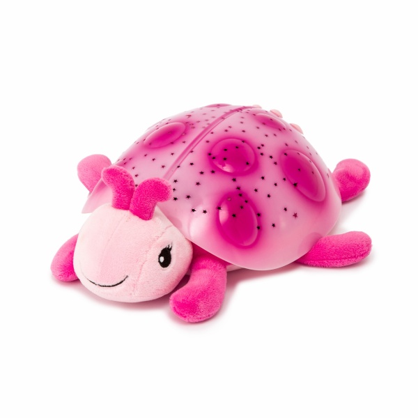 Veilleuse constellations cocccinelle rose