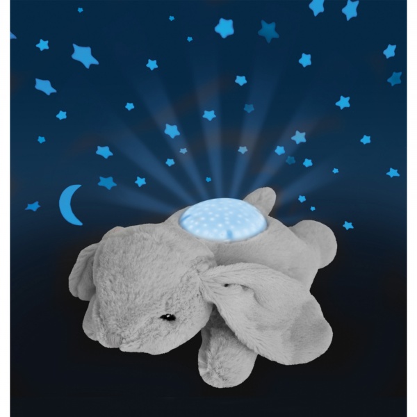 Peluche veilleuse bébé projection plafond lapin dream buddies Cloud b