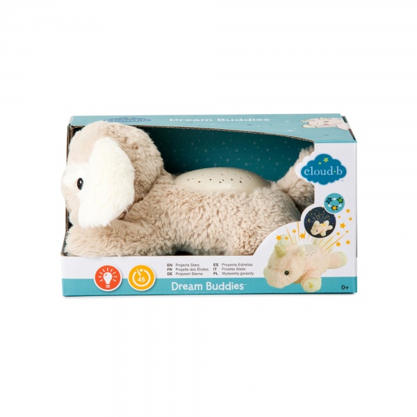 Peluche veilleuse bébé projection plafond chien dream buddies Cloud b