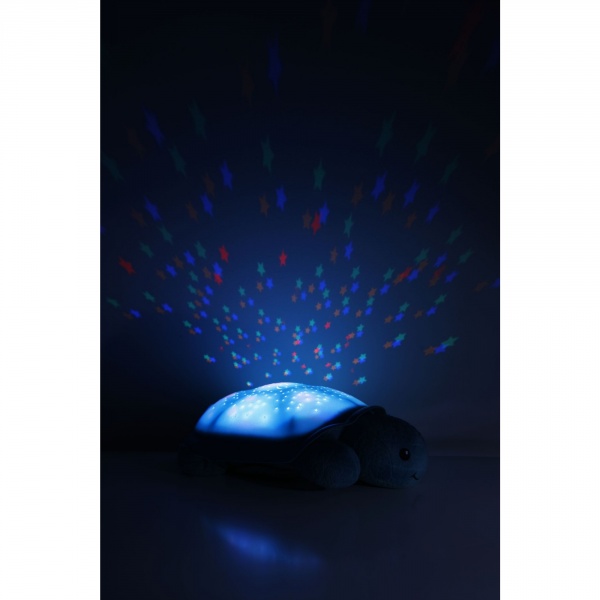 Veilleuse bébé projection plafond musicale tortue twinkling twilight aqua Cloud b