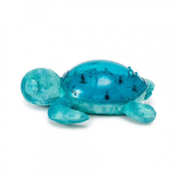 Veilleuse bébé projection plafond musicale tortue tranquille aqua - rechargeable Cloud b
