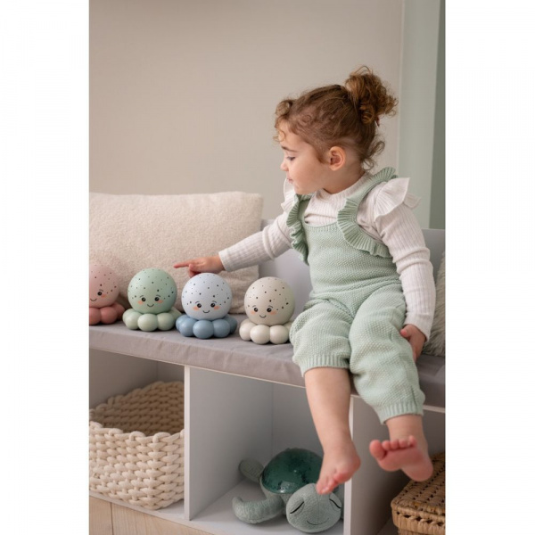 Veilleuse bébé projection plafond pieuvre twinkles to go gris Cloud b