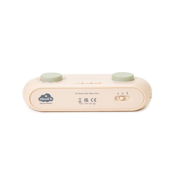 Pack sommeil bébé : veilleuse lapin buddies + conteuse cloudbox Cloud b