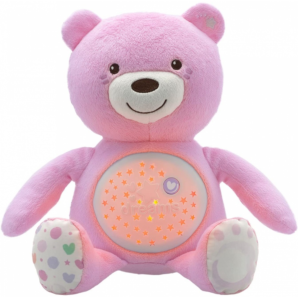 Peluche de Naissance - Ourson rose