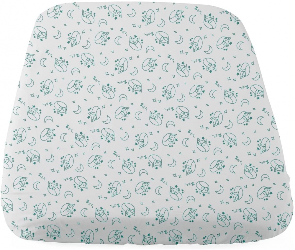 Draps-Housses Bébé 60x120cm - Lot De 2, Coton Doux, Motifs Voitures Et Dinosaures