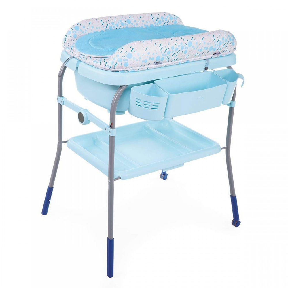 Table à langer avec baignoire cuddle & bubble océan de Chicco sur