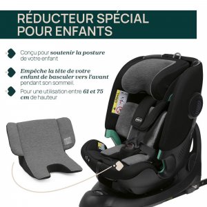 Siège auto fullseat 360 i-size black satin Chicco