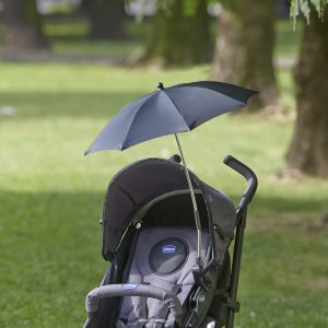 Ombrelle universelle poussette noire Chicco