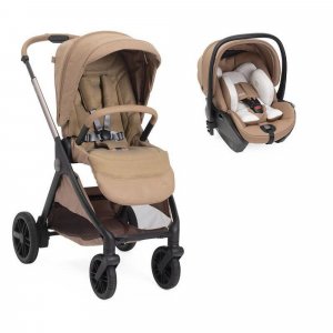 Poussette duo bellagio 2 + siège auto first seat recline i-size caramel Chicco