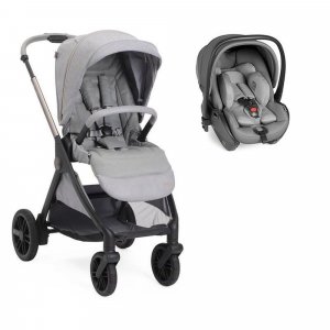 Poussette duo bellagio 2 + siège auto first seat recline i-size lunar rock Chicco