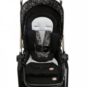 Poussette trio mysa dew re_lux + siège auto first seat recline i-size black satin + nacelle Chicco