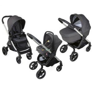 Poussette trio alysia i-size anthracite Chicco