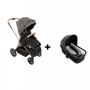 Poussette duo mysa light glaw dew re_lux + nacelle mysa Chicco