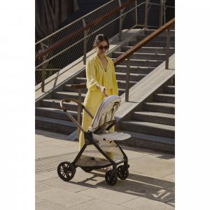 Poussette duo bellagio + siège auto first seat recline i-size black satin Chicco