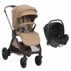 Poussette duo belllagio 2 caramel + siège auto kory essential Chicco