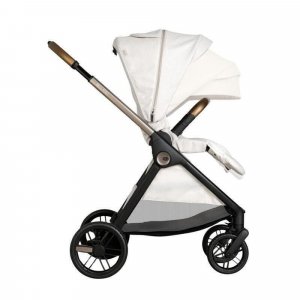 Poussette trio bellagio 2 + first seat recline + nacelle flexi + fullseat 360 avec base amber glow Chicco