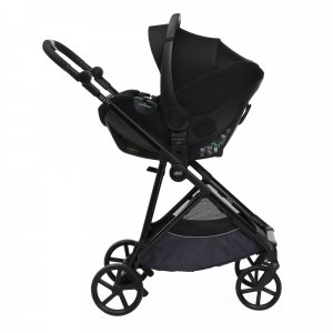 Poussette trio seety boston grey + siège auto kory i-size essential + nacelle seety Chicco
