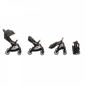 Poussette duo goody xplus - bronze lizard re_lux + siège auto first seat recline i-size black satin Chicco
