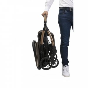 Poussette duo goody xplus - bronze lizard re_lux + siège auto first seat recline i-size black satin Chicco