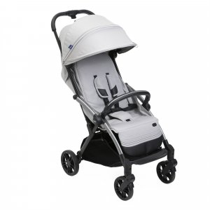 Poussette duo goody xplus - pearl grey + siège auto first seat recline i-size black satin Chicco
