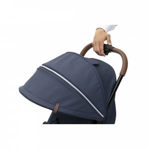 Poussette duo goody xplus - radiant blue + siège auto first seat recline i-size black satin Chicco