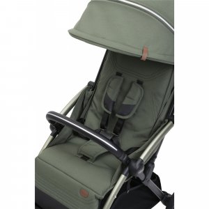 Poussette duo goody xplus - twinkle green + siège auto first seat recline i-size black satin Chicco