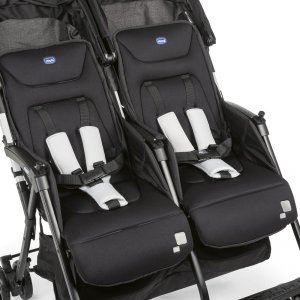 Poussette double ohlala' twin black night Chicco