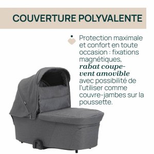 Nacelle flexi black satin Chicco