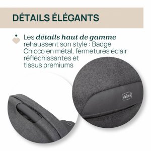 Nacelle flexi black satin Chicco
