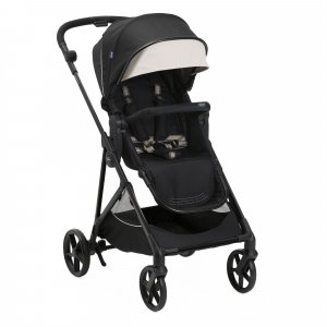 Poussette duo seety + siège auto first seat recline seety black Chicco