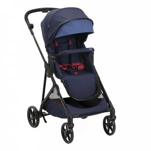 Poussette duo seety + siège auto first seat recline oxford blue Chicco